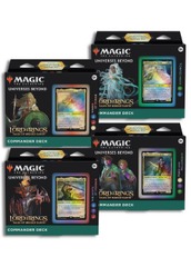 The Lord of the Rings: Tales of Middle-Earth Commander Decks (Set of 4)